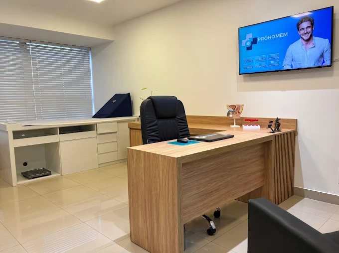 Estrutura interna da unidade Pró-Homem Londrina